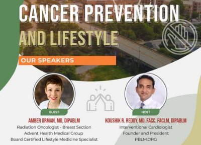 Plant-Based Lifestyle Movement Cancer Prevention and Lifestyle